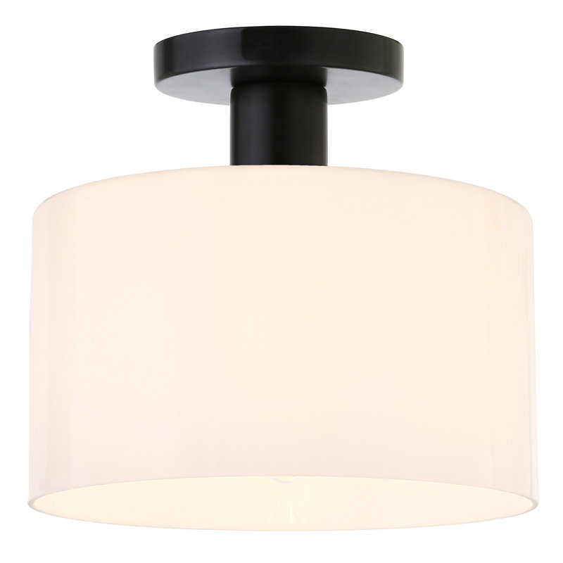 Henri 1-Light 10" Semi Flush Mount | Elegant Lighting