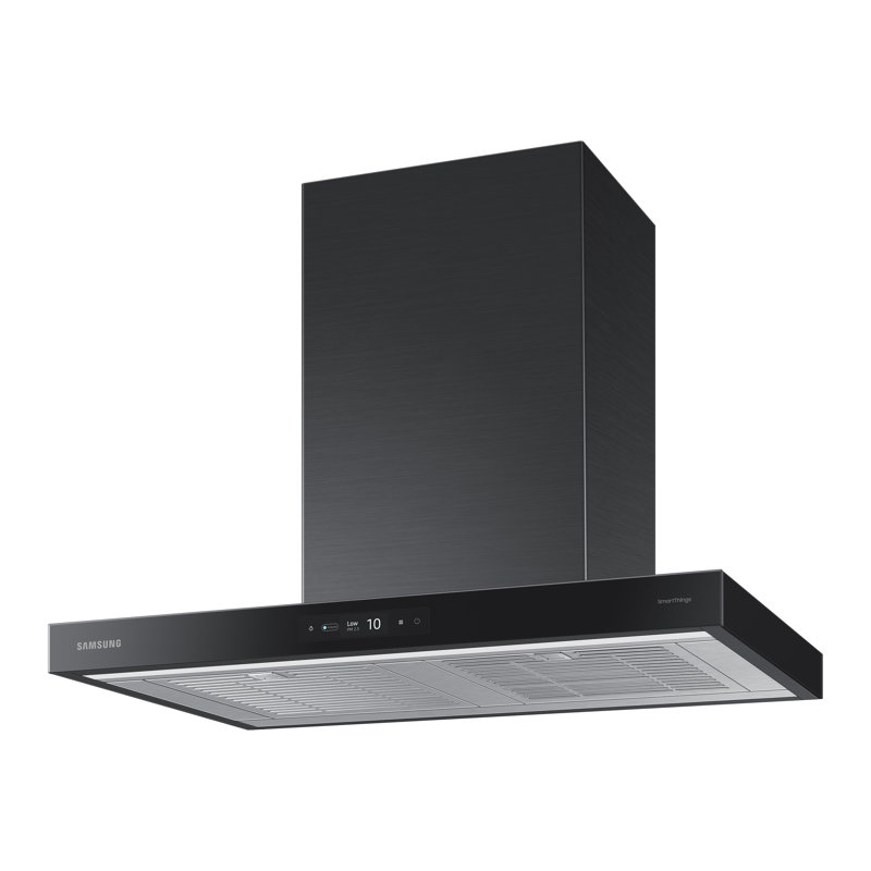 30" Clean Deep Charcoal Stainless Steel Wall Mount Hood