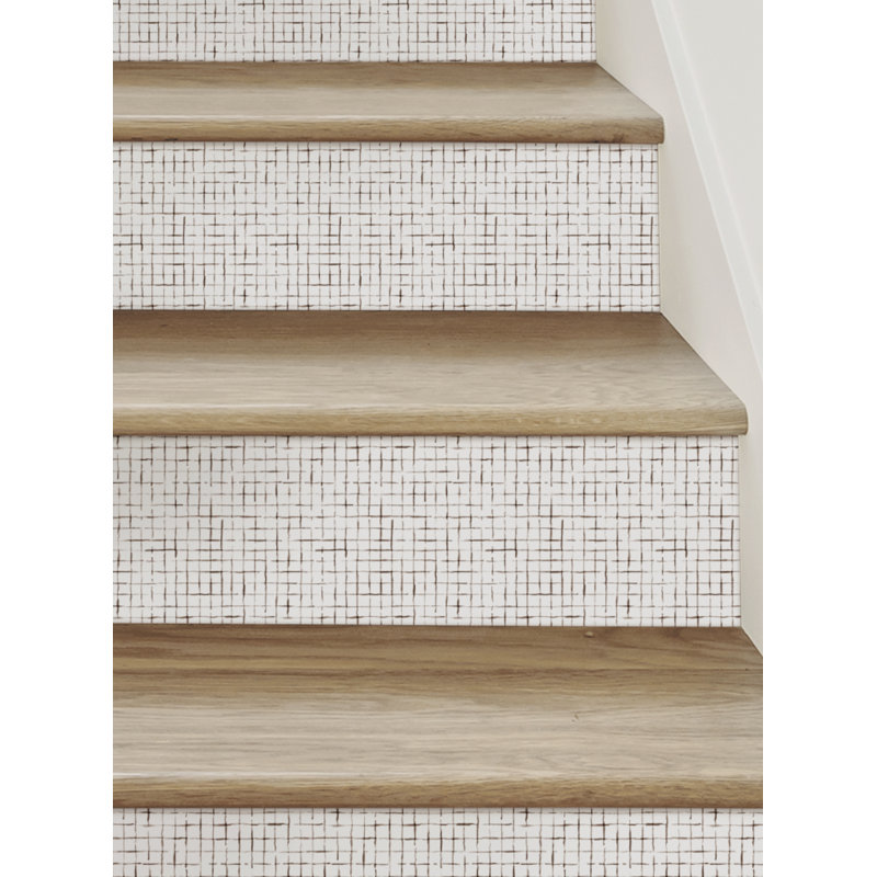 Autocollants muraux Myrel Peel and Stick, L 6 po x l 48 po, Brun