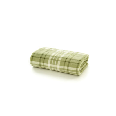Deyongs 1846 Snuggle Soft Check Fleece Throw