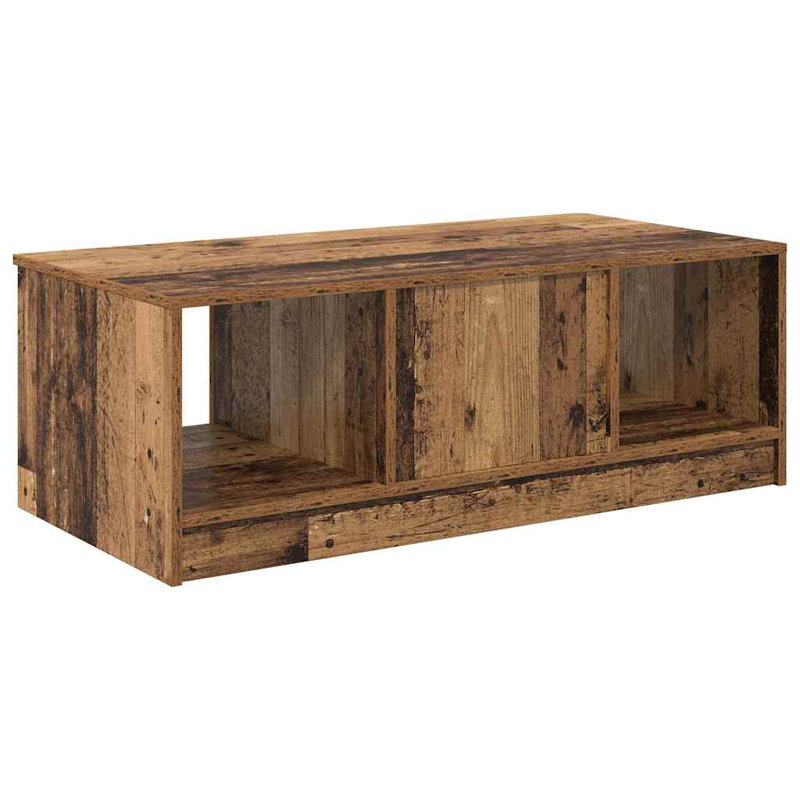 Coffee Table with Storage, Old Wood