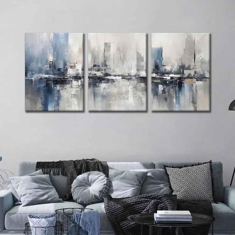 3 Piece Wrapped Canvas Set