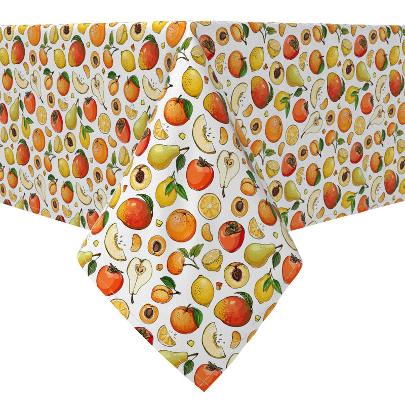 Rectangular Cotton Twill Tablecloth