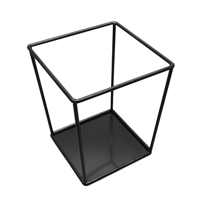  8" Tall Wire Display Riser - Black