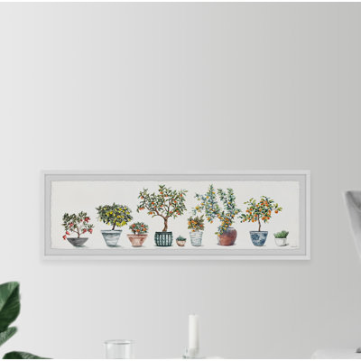 " Beautiful Fruit Trees " Painting Print