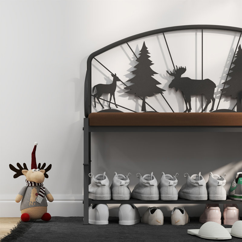Banc à chaussures pour vestibule