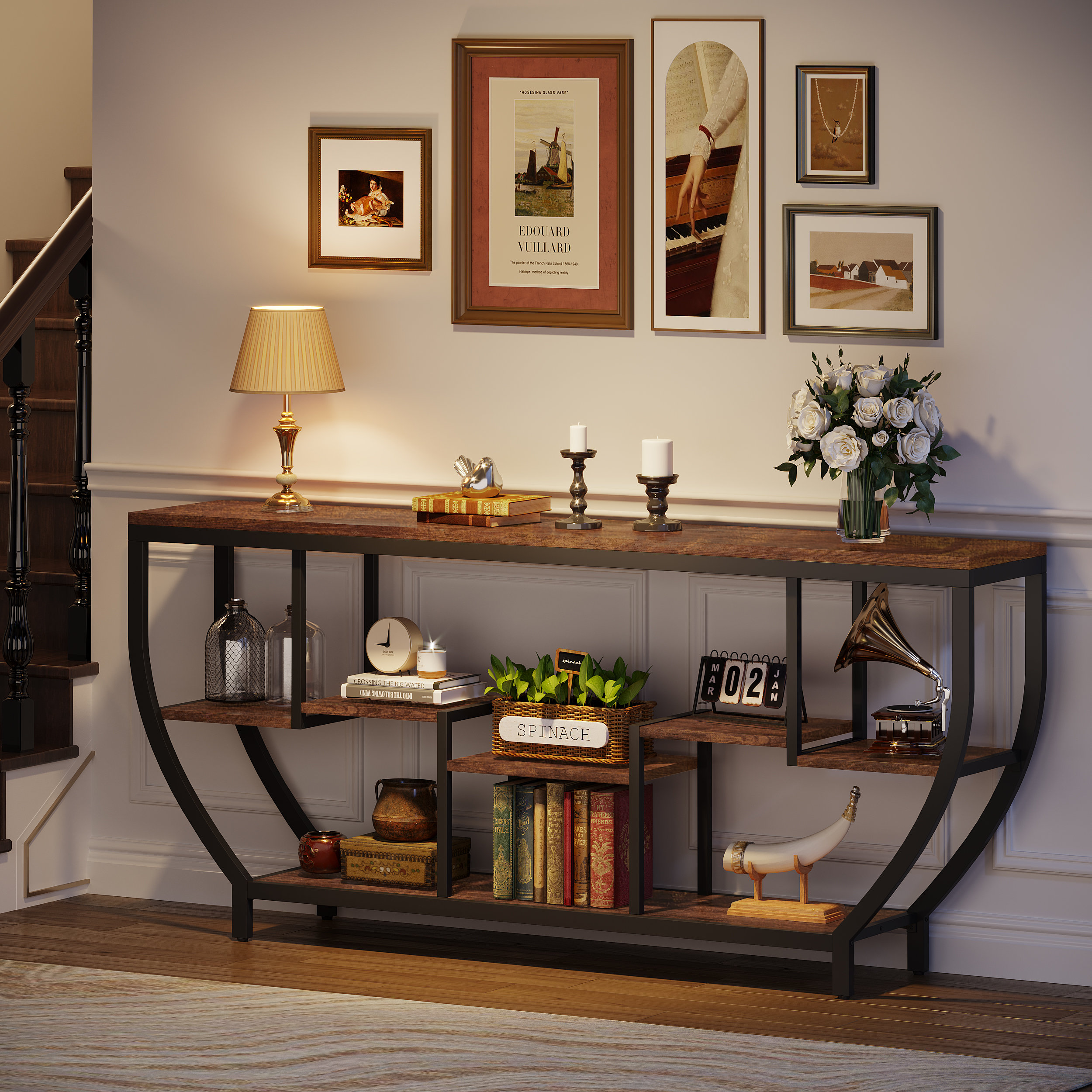 17 Stories Degnan 71'' Console Table & Reviews | Wayfair