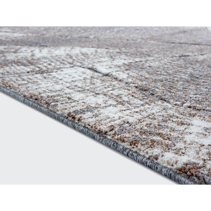 Shifflett Abstract Indoor Rug, Rectangle 5'2" x 7'5"