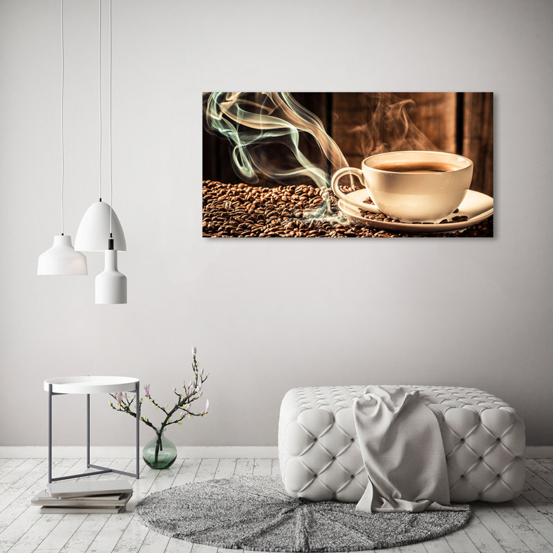Aromatic Coffee - Wrapped Canvas Print