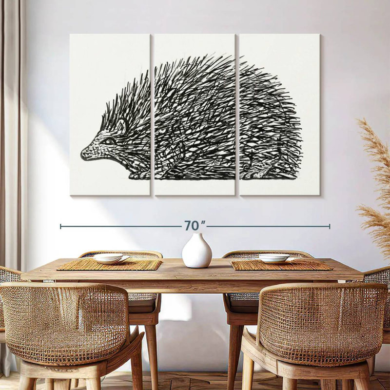 Avery Hedgehog 1891-1941, H 42 po x l 65 po