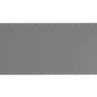 Housse de remplacement pour abri d'auto, gris foncé, compatible avec des tentes de voiture de 9,6 pi x 19,5 pi, des cordes élastiques pour une installation facile, protège de la saleté et de la pluie
