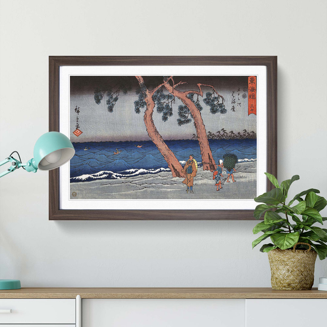 Hamamatsu by Utagawa Hiroshige - Picture Frame Painting Print