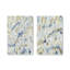 Ensemble de 2 abstrait fluides terreux bleus-379351400-379351443