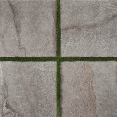 Mesa 23.62 in. x 23.62 in. Matte Limestone Look Porcelain 2CM Paver Tile (7.74 Sq. Ft. / Case)