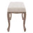 Eryc Linen Blend Upholstered Bench