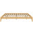 Solid Dry Bamboo Wood Platform Bed Frame, With Wood Slat Support-1294072767