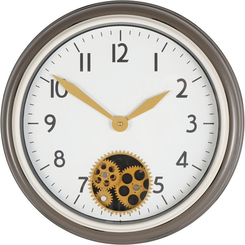 Bovee Iron Wall Clock