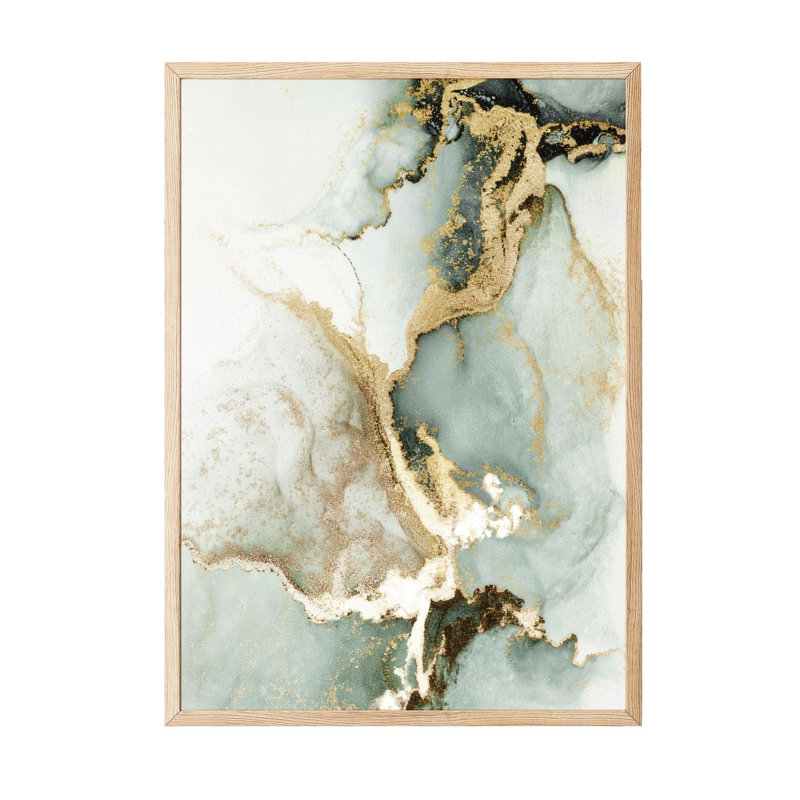 Peinture décorative encadrée