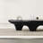 Simple modern black shaped coffee table