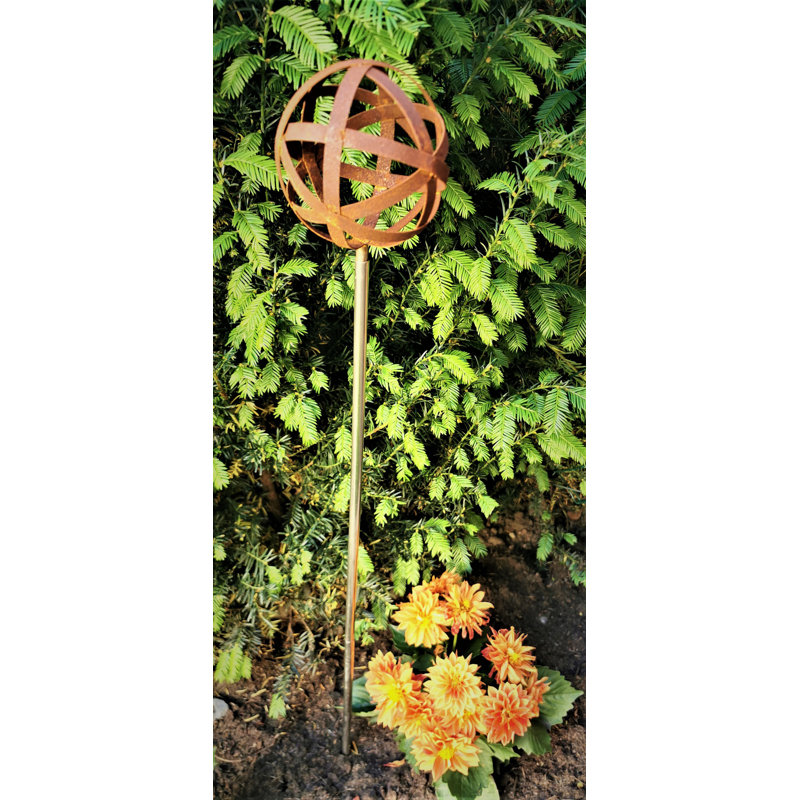 Cavato Steel Garden Art, 90cm H x 10cm W x 10cm D, 1