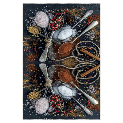 Premium Hall Carpet, 2.6 x 6.6 Feet, 100% Polyester, 650 g/m² | Antibacterial, Non-Slip Underside, 0.3 in Pile Height | Machine Washable, 3D Digital Printing | Durable & Stylish for Any Entryway or Living Room