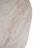 Outdoor/Indoor Lightweight Concrete Side Table With Side Handles,Travertine Finish