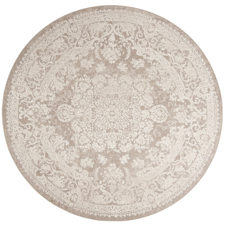 Calidia Oriental Beige/Cream Area Rug