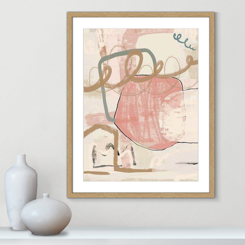 «Carmelo Delightful Spring Colors on Paper» par Leah Straatsma, reproduction, H 29,5 po x l 23,5 po x P 0,75 po
