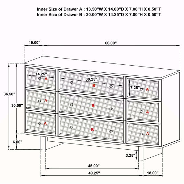 Dimensions du produit