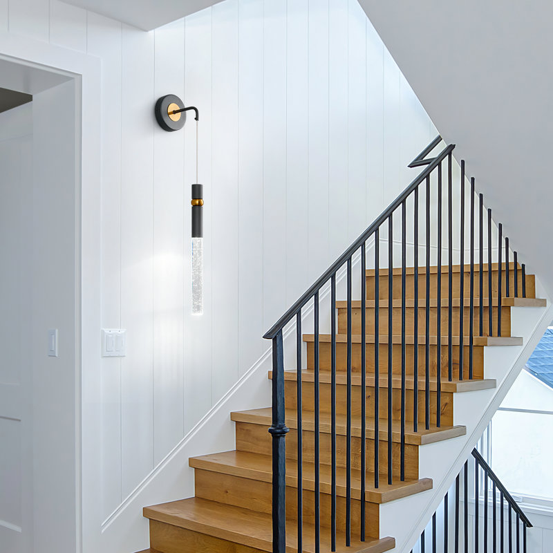 Appliques murales Luminaires muraux modernes à DEL Éclairage mural en cristal pour salle de bain
