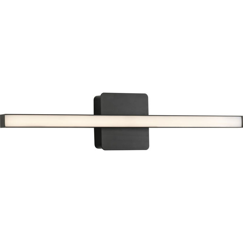 Dimmable LED Vanity Light, Matte Black