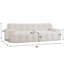 88 in.Cloud 3 Seater Chenille Sofa with Button Tufted Comfy Upholstered Couch-821692408