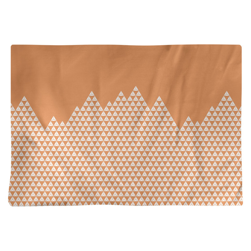 Napperon en coton 18 po Mountain, Orange