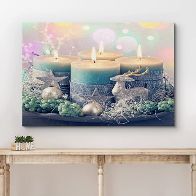 «Christmas Holiday Celebration», impression sur toile tendue