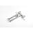 Pot Filler Faucet Wall Pot Filler Faucet, Modern Brass Pot Filler Two-Attachment Wall Mount Folding Kitchen Pot Filler Swing Arm