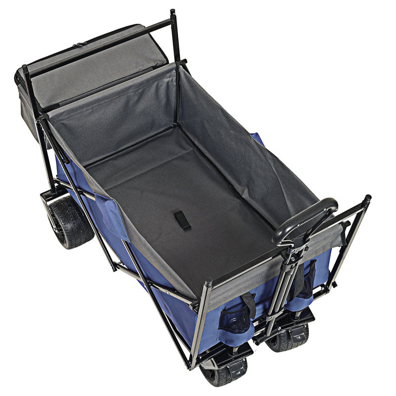 Collapsible Foldable Wagon With Canopy