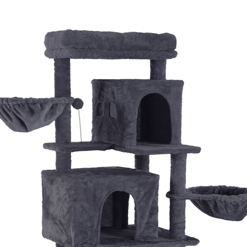176 H Cat Tree, Grey