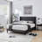 Pocitos Upholstered Wingback Bed-572648241