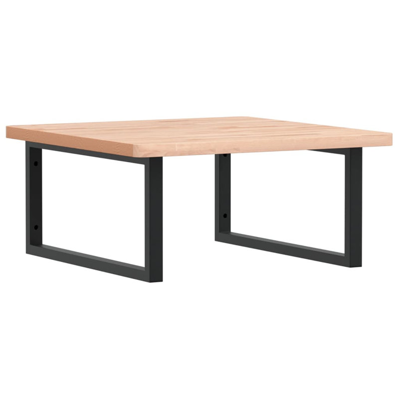 Bracket Shelf, 27.5 cm H x 60 cm W x 60 cm D, Brown/Black