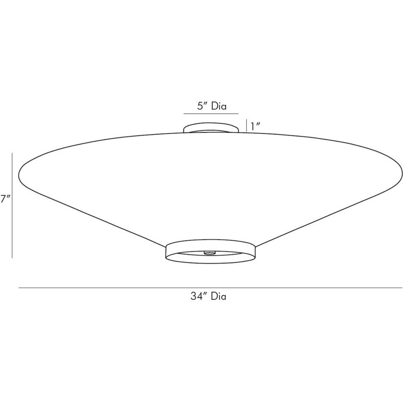 Decker Semi-Flush