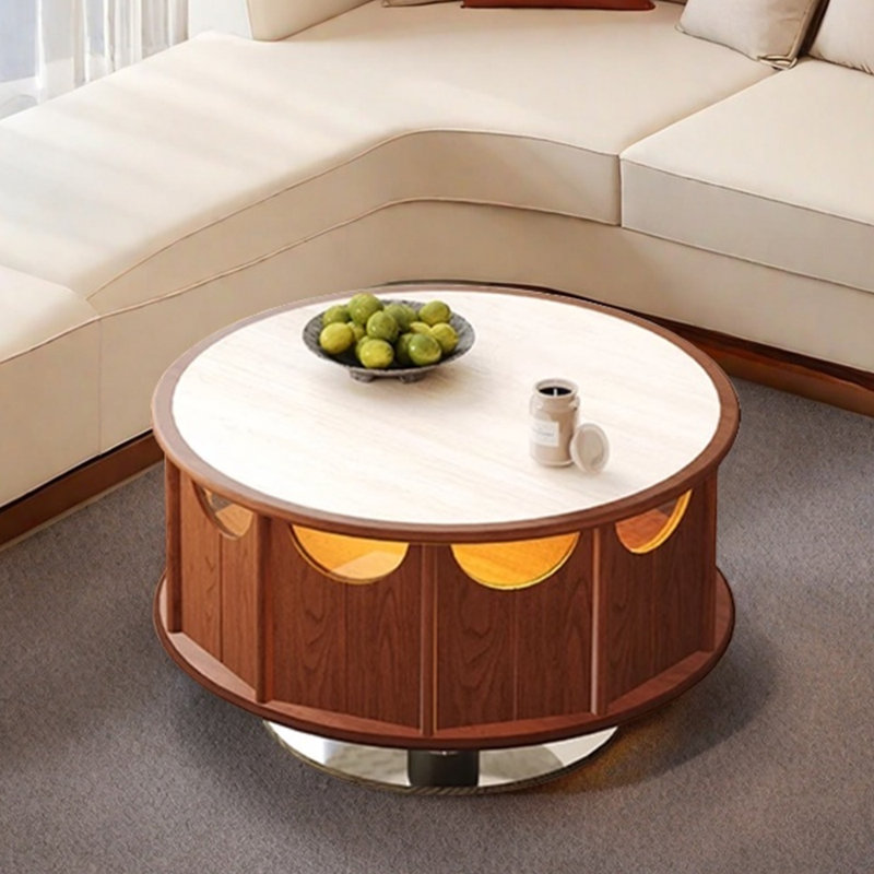 Table basse au design rétro et unique