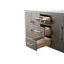 Meuble-lavabo simple 60 po avec plateau en marbre Chambery-94811336-94811338