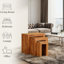 Mundelein Solid Wood Sled Nesting Tables