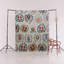 Tapis décoratif multicolore à motif de papillons et de fleurs beige-1501196157