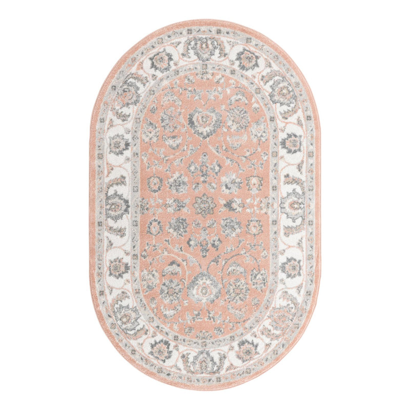 Aurelia Oriental Indoor Rug, Oval 5' x 8'