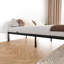 Structure de lit en métal 10 po, plateforme robuste avec lattes, rangement sous le lit, silencieux-75957706