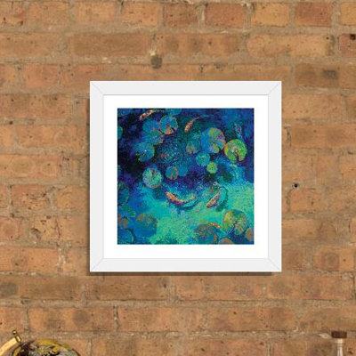 " Taiwanese Blue " by Iris Scott