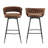 Kymberlynn Swivel Upholstered Low Back Bar & Counter Stool With Metal Frame-1926543887-1912750046