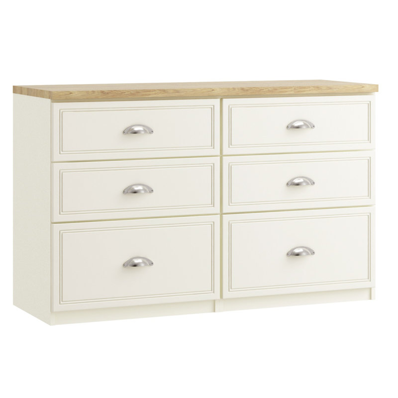 115 cm W Chest of 6 Drawers