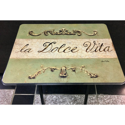 Table de plateau "la dolce vita" Elle
